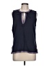 J.Crew Blue Sleeveless Blouse Size L - photo 1