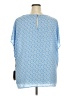 Halogen 100% Polyester Blue 3/4 Sleeve Blouse Size 3X - photo 2