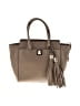 Karl Lagerfeld Solid Gray Tan Tote One size - photo 1