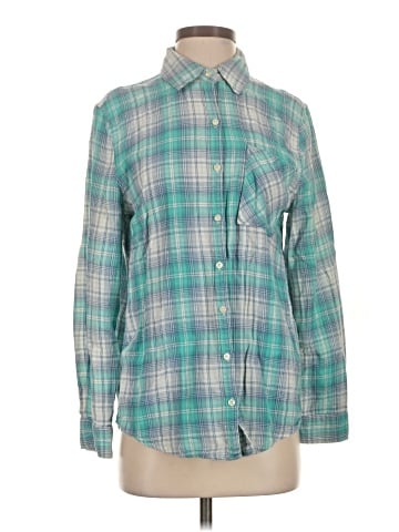 Aeropostale Long Sleeve Button-Down Shirt (view 1)