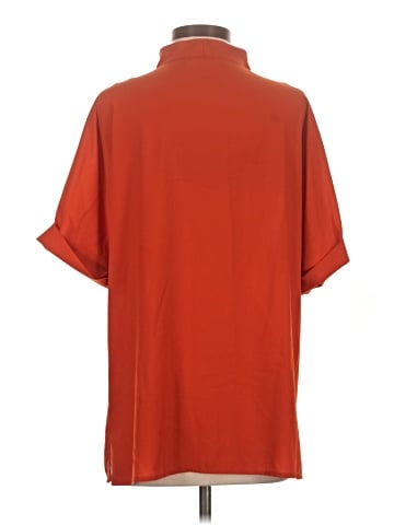 Calvin Klein Short Sleeve Blouse (view 2)