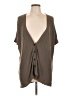 Comptoir des Cotonniers Brown Cardigan Size Lg (3) - photo 1