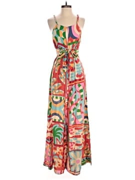 sexy backless halter dress Sexy Long Halter Formal Dress with Strappy Open Back Neon Pink / 2XLarge
