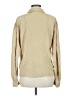Unbranded 100% Polyester Metallic Tan Long Sleeve Blouse Size EU 38 / US 8 - photo 2