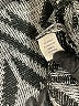 NY Collection 100% Acrylic Chevron-herringbone Silver Gray Poncho Size S - photo 8