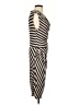 Unbranded Stripes Gray Cocktail Dress Size S - photo 4