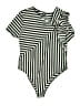 Shein Curve Stripes Green Short Sleeve Top Size 12 Plus (0) - photo 1