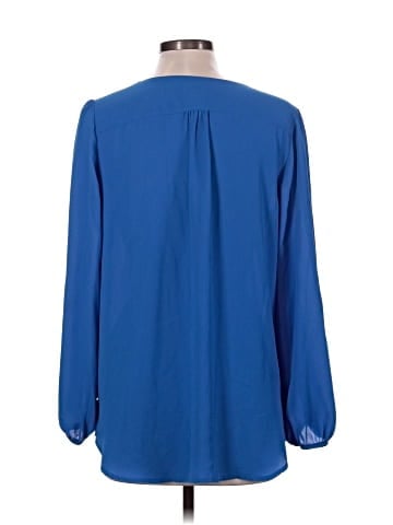 Carmen Carmen Marc Valvo Long Sleeve Blouse (view 2)