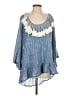 Sundress Blue 3/4 Sleeve Blouse Size XS - photo 1