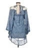 Sundress Blue 3/4 Sleeve Blouse Size XS - photo 2