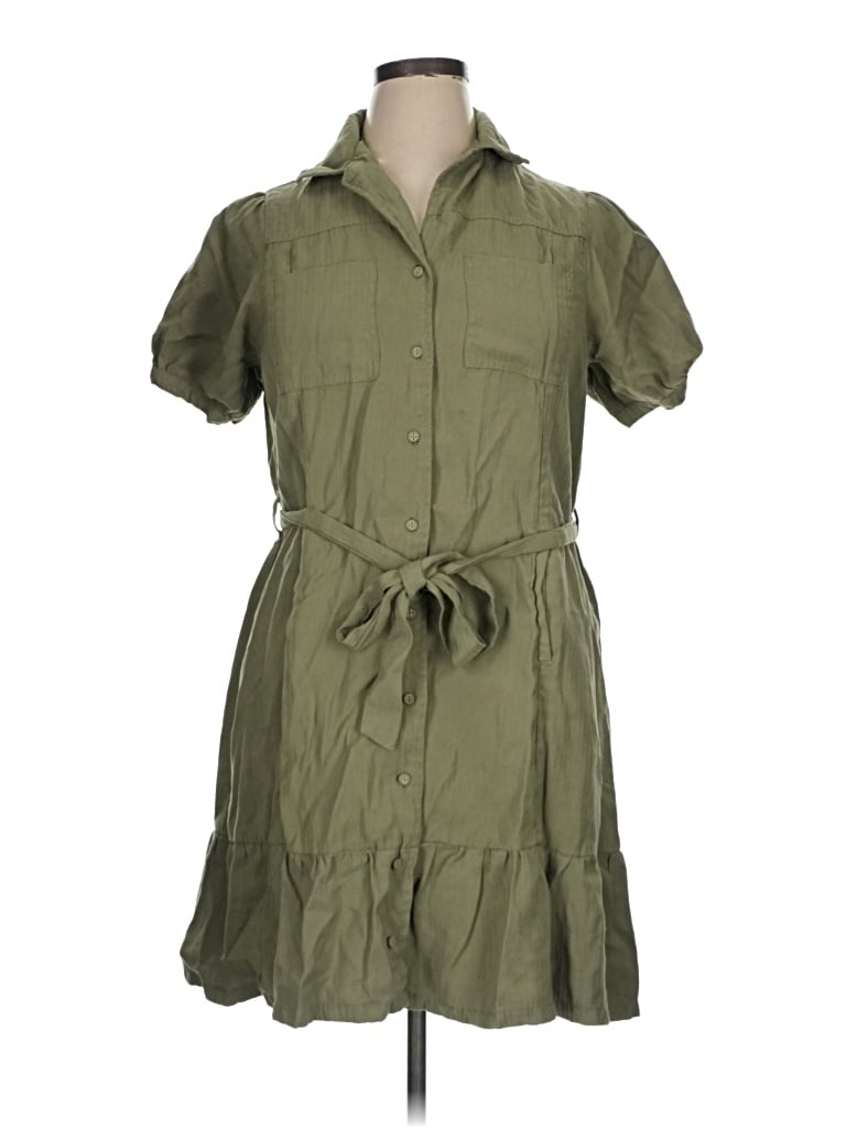 Pre-owned Black Tape_ Casual Dress In Green