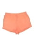Lou & Grey Solid Orange Shorts Size L - photo 1