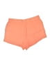Lou & Grey Solid Orange Shorts Size L - photo 2