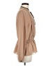 Esley 100% Polyester Tan Long Sleeve Blouse Size M - photo 4