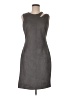 Milly Solid Gray Casual Dress Size 6 - photo 1