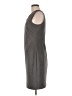 Milly Solid Gray Casual Dress Size 6 - photo 5
