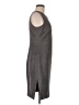 Milly Solid Gray Casual Dress Size 6 - photo 4
