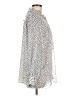 Zara 100% Polyester Polka Dots Ivory Long Sleeve Blouse Size M - photo 4