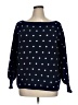 Unbranded Polka Dots Blue Pullover Sweater Size 1XL - photo 1