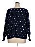 Unbranded Polka Dots Blue Pullover Sweater Size 1XL - photo 2