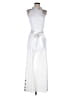 Milly Solid White Jumpsuit Size 0 - photo 1