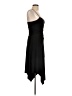 Soprano Solid Black Cocktail Dress Size L - photo 4
