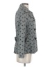 Moon Collection Polka Dots Gray Blazer Size S - photo 4