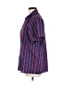 Nordstrom Checkered-gingham Red Short Sleeve Button-Down Shirt Size L - photo 5
