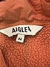Aigle 100% Polyester Solid Orange Zip Up Hoodie Size 6 - photo 3