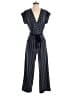 Monteau Stripes Blue Jumpsuit Size S - photo 1