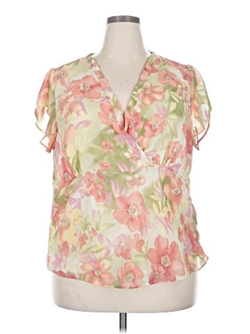 Jaclyn Smith Short Sleeve Blouse (view 1)