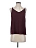 Cotton On 100% Polyester Burgundy Sleeveless Top Size XS - photo 1