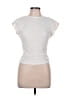 Assorted Brands Ivory Short Sleeve Top Size L - photo 1