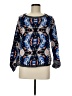 Moth Paisley Blue Pullover Sweater Size M - photo 1
