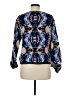 Moth Paisley Blue Pullover Sweater Size M - photo 2