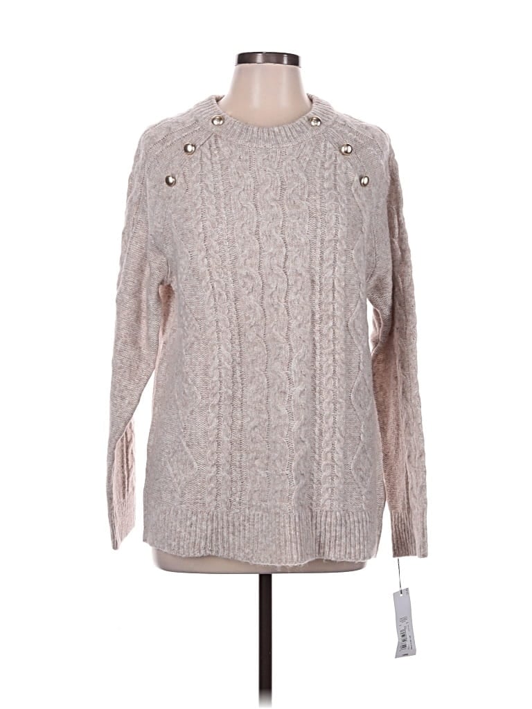 Pre-owned Liz Claiborne Pullover Sweater In Gray