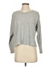 Papinelle Metallic Gray Pullover Sweater Size XS - photo 1