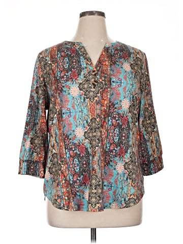 Ofeefan 3/4 Sleeve Blouse (view 1)