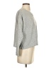 Papinelle Metallic Gray Pullover Sweater Size XS - photo 4