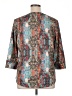Ofeefan Paisley Teal 3/4 Sleeve Blouse Size XL - photo 2
