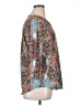 Ofeefan Paisley Teal 3/4 Sleeve Blouse Size XL - photo 4