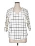 MELLODAY Ivory 3/4 Sleeve Blouse Size 1X - photo 1