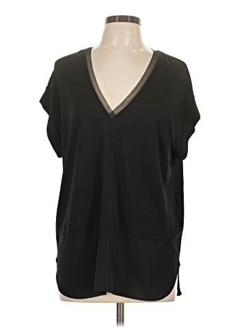 Zara W&B Collection Sleeveless T-Shirt (view 1)