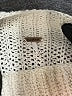 Free People 100% Cotton Ivory Pullover Sweater Size XL - photo 7