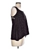Splash 100% Cotton Black Sleeveless Top Size L - photo 4