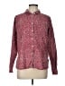 Woolrich 100% Cotton Floral Red Long Sleeve Button-Down Shirt Size L - photo 1