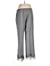 Escada Chevron-herringbone Gray Dress Pants Size M - photo 2