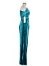 Unbranded 100% Polyester Teal Blue Cocktail Dress Size 9 - photo 4