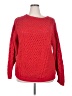 retrology 100% Polyester Red Pullover Sweater Size 2X - photo 1