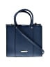 Rebecca Minkoff Solid Blue Leather Satchel One size - photo 1